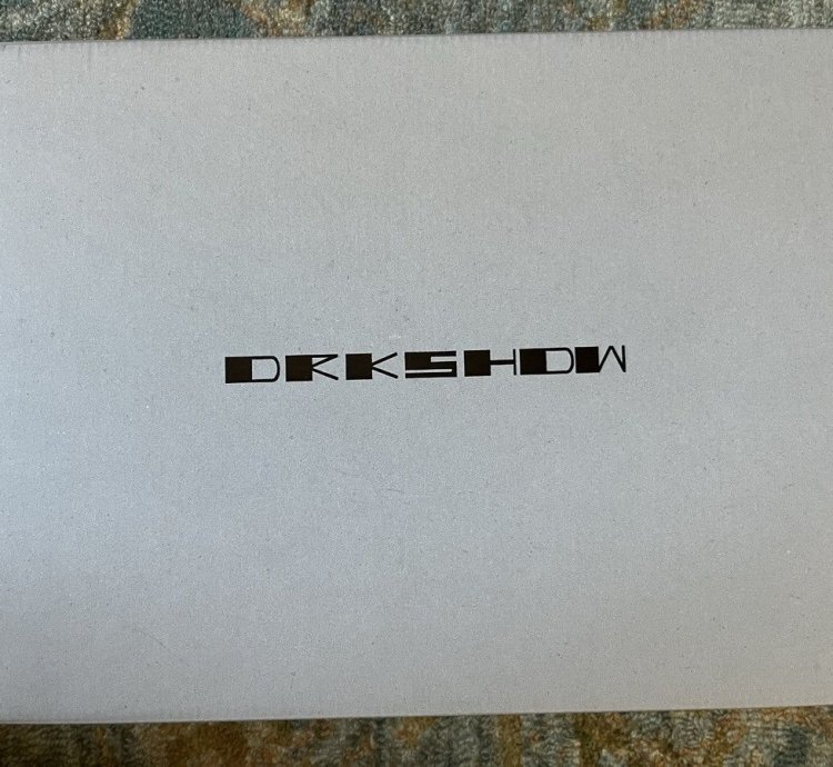 BNIB Rick Owens Ramones Low top sneakers 2023