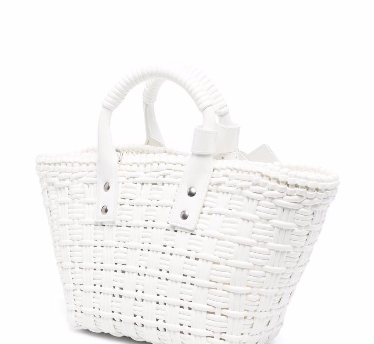 Balenciaga XS Bistro Basket Tote Bag
