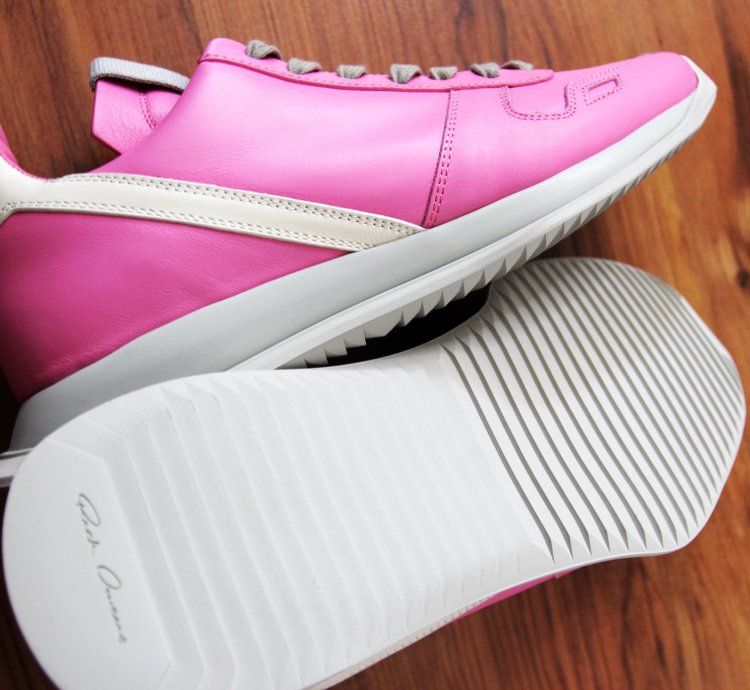 BNWT SS21 RICK OWENS PHLEGETHON PHLEG PINK RUNNER 39