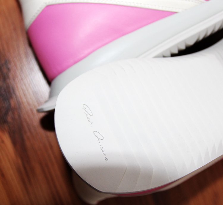 BNWT SS21 RICK OWENS PHLEGETHON PHLEG PINK RUNNER 41
