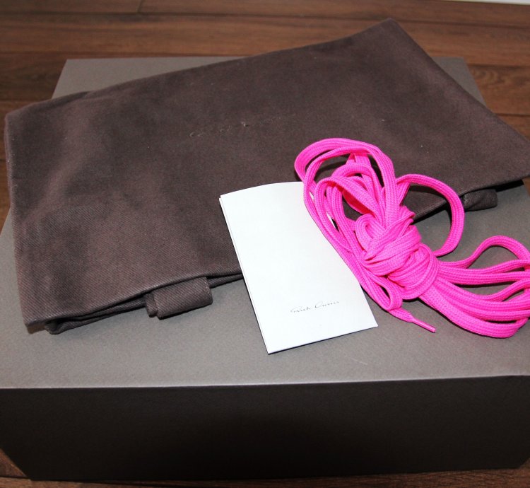 BNWT SS23 RICK OWENS EDFU HOT PINK GEOBASKET 46