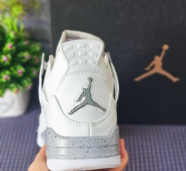 Nike Air Jordan 4 Retro " White Oreo " Sneakers CT8527 100