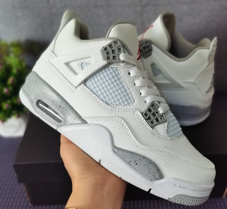 Nike Air Jordan 4 Retro " White Oreo " Sneakers CT8527 100