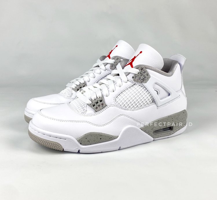 Nike Air Jordan 4 Retro " White Oreo " Sneakers CT8527 100