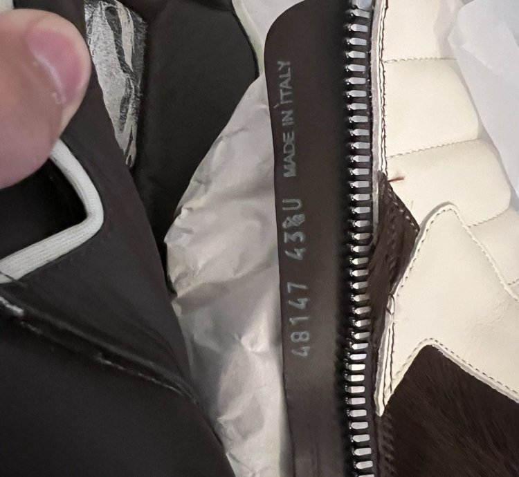 Brown Pony hair Rick Owens Geobasket