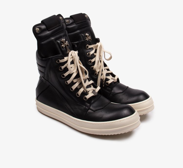 CHROME HEARTS RICK OWENS GEOBASKET SNEAKER