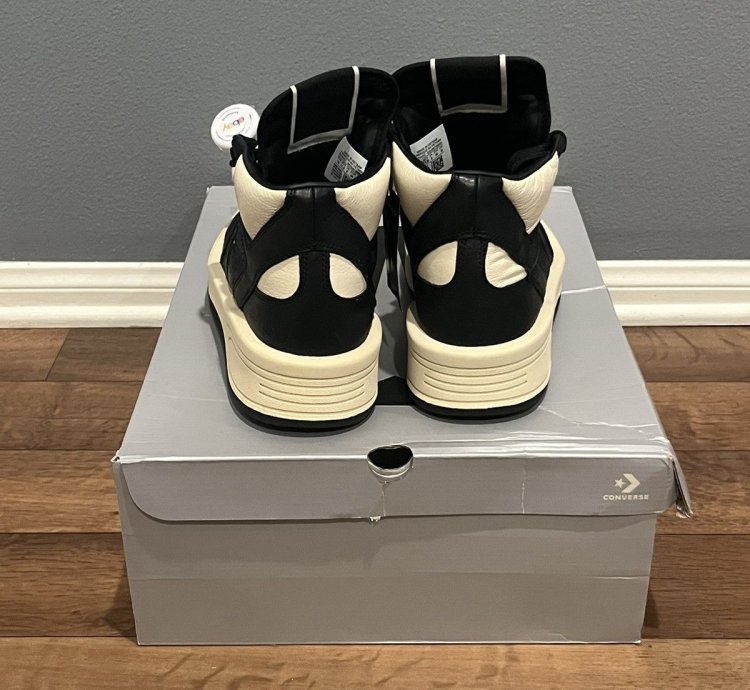 Converse Rick Owens DRKSHDW TURBOWPN Black Cream A03945C