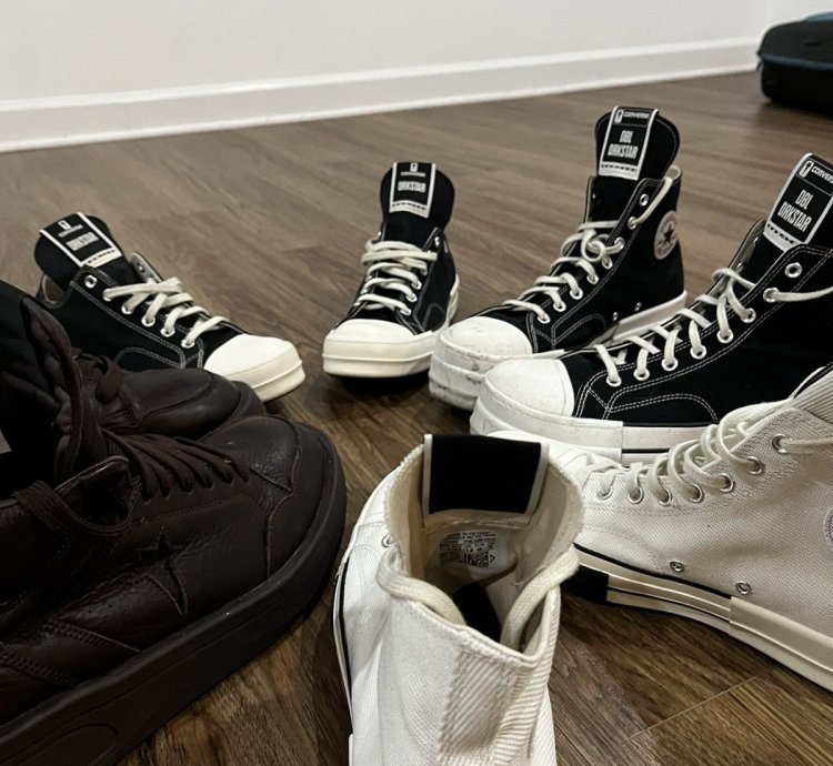 Converse Rick Owens DRKSTAR Ox