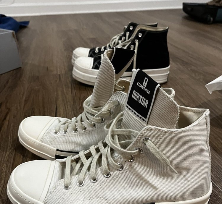 Converse Rick Owens DRKSTAR Ox