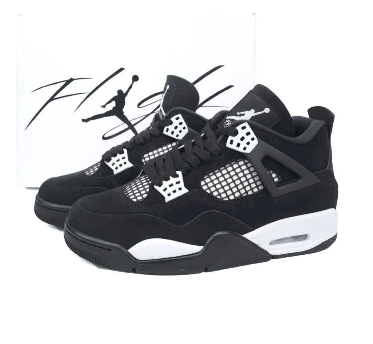Nike Air Jordan 4 Retro ' White Thunder ' Shoes
