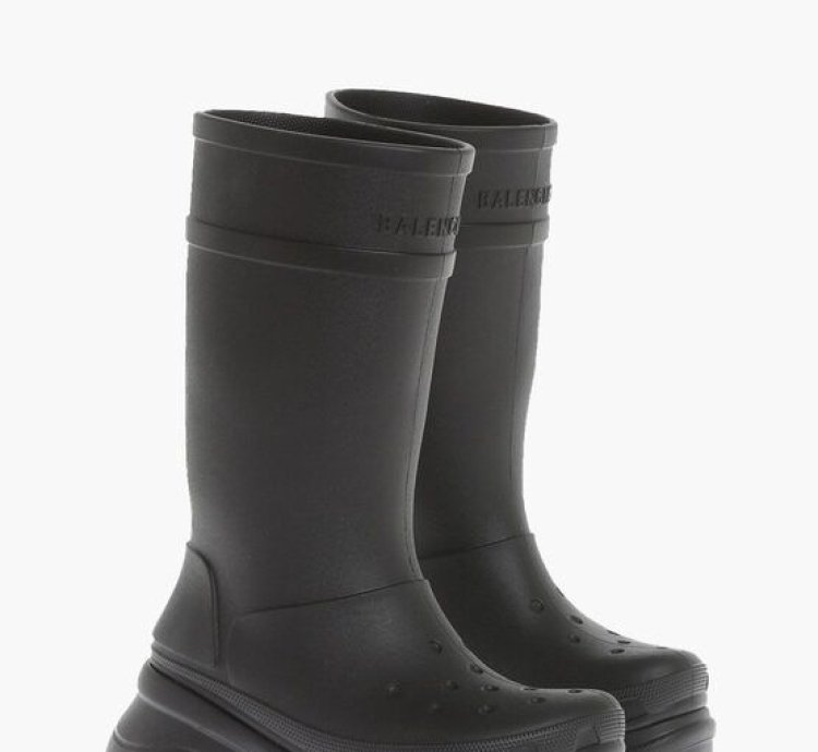 CROCS BALENCIAGA EVA Rubber Boots with Logo