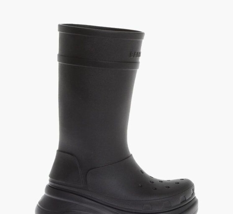 CROCS BALENCIAGA EVA Rubber Boots with Logo