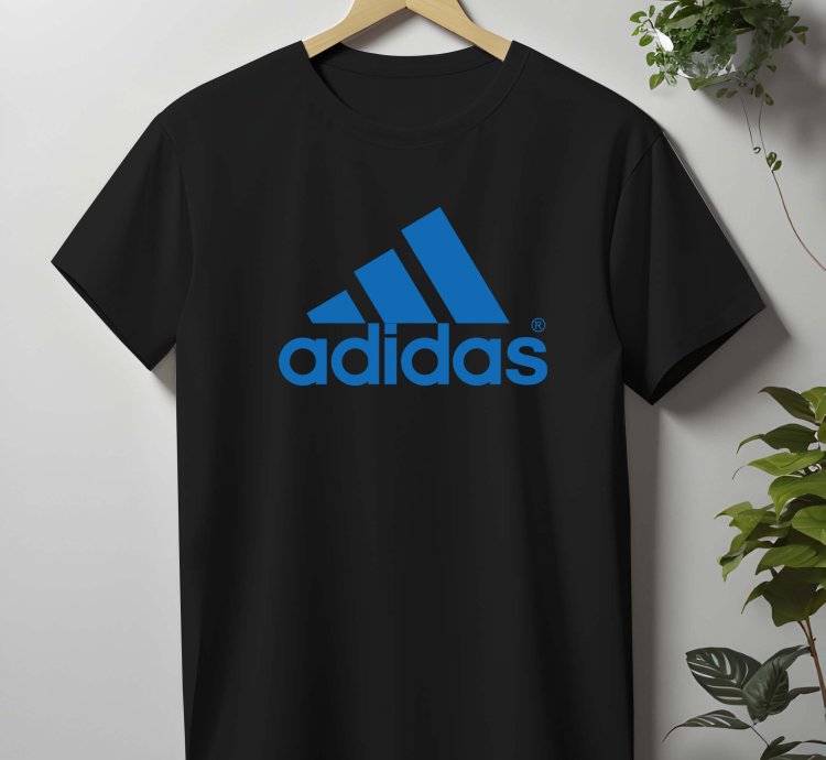 Adidas Logo Funny Mens Shirt Size USA
