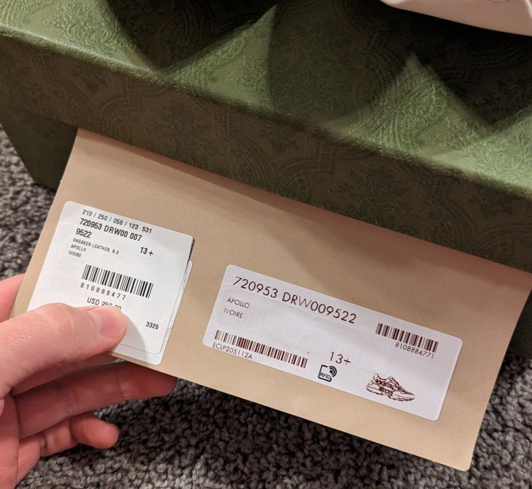 13 5 Gucci exquisite rhyton sneakers