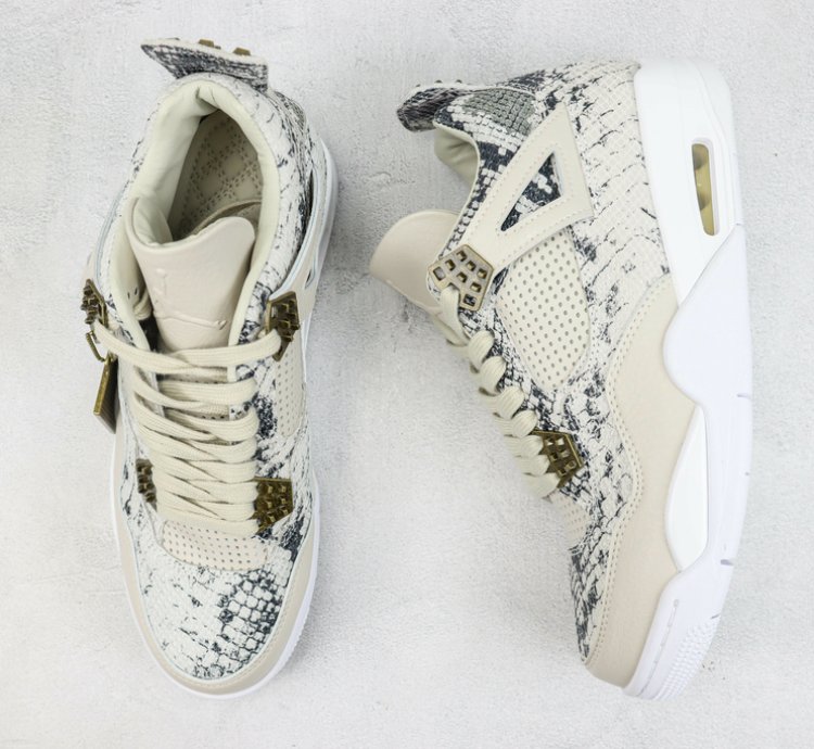 Jordan 4 Retro ' Snakeskin ' Premium Shoes 819139‑030