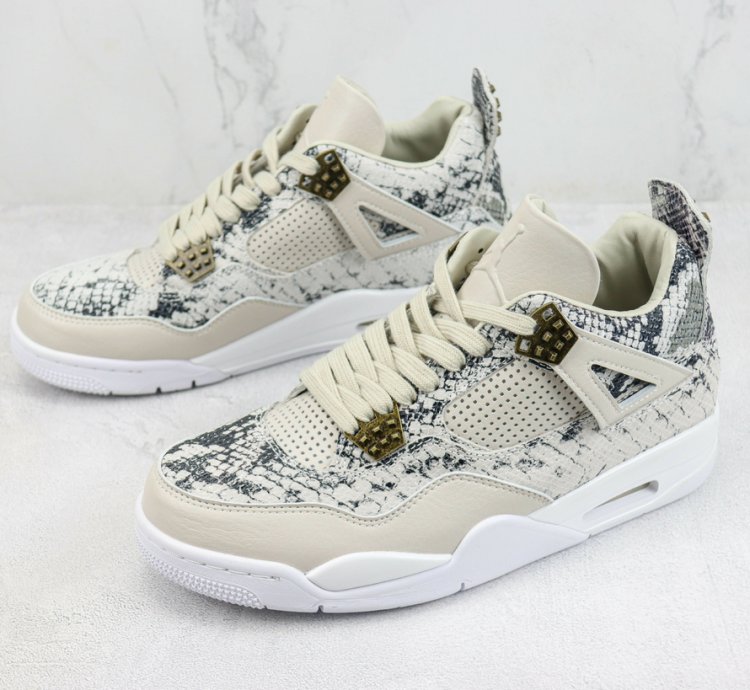 Jordan 4 Retro ' Snakeskin ' Premium Shoes 819139‑030
