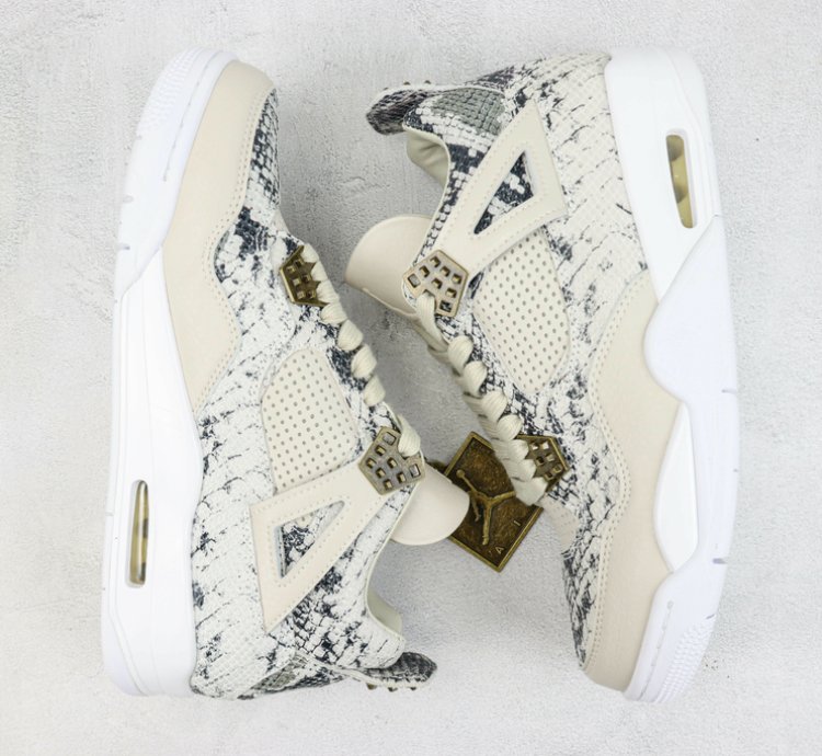 Jordan 4 Retro ' Snakeskin ' Premium Shoes 819139‑030