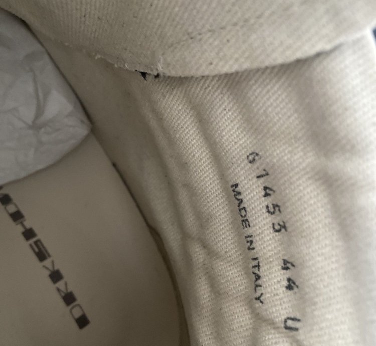 DRKSHDW Vintage High Sneakers