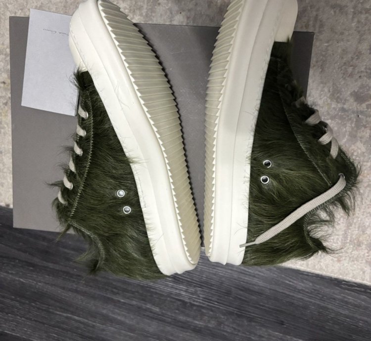 FW21 Calf Hair Pony Hair Ramone Lows Green 43