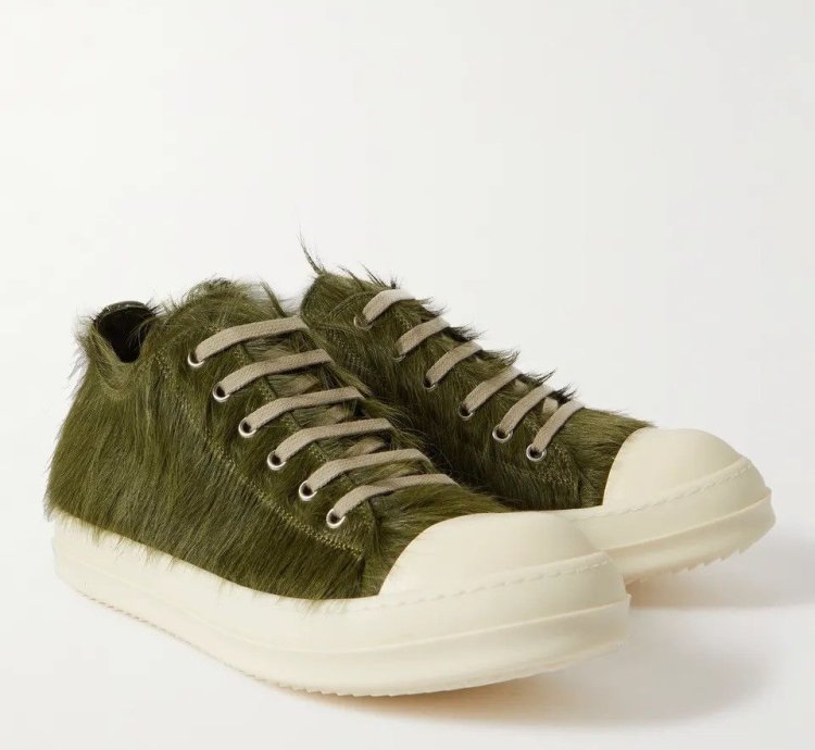 FW21 Calf Hair Pony Hair Ramone Lows Green 43