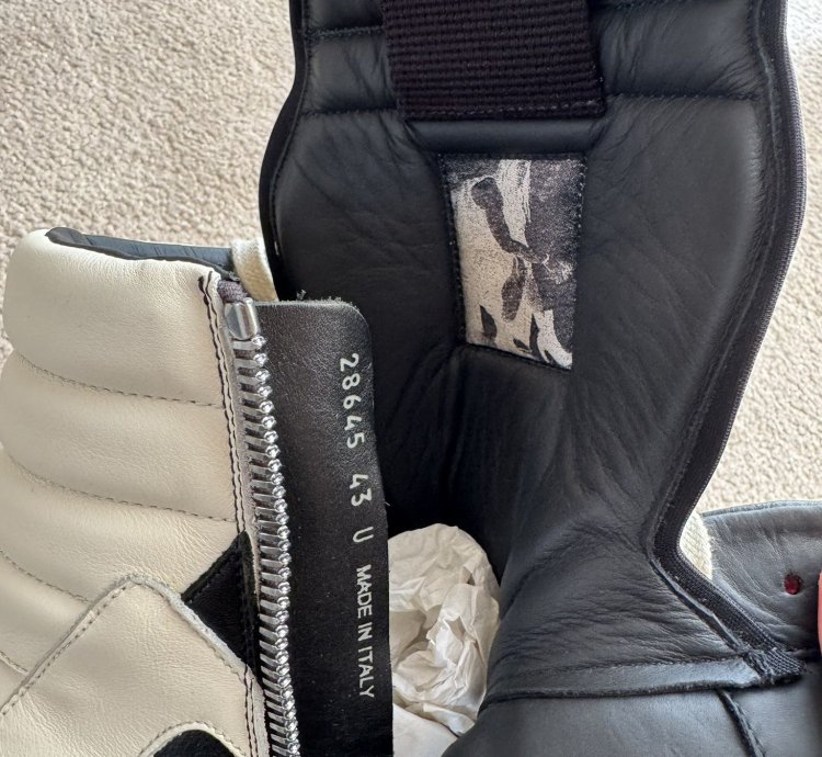 FW21 Geobasket high-top sneaker