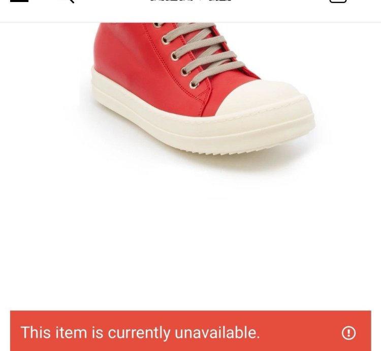 FW21 NEW HIGH TOP PHLEGETHON MAINLINE RED MILK RAMONES