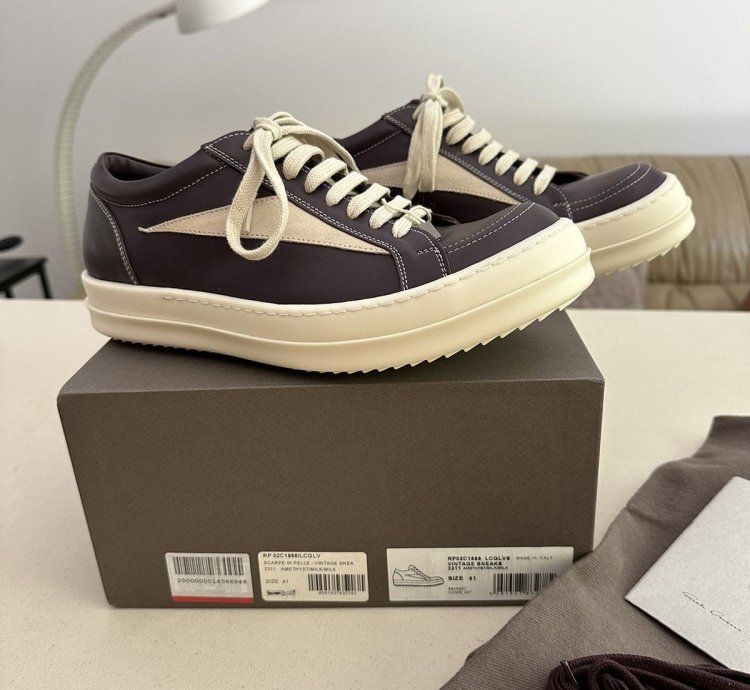 FW23 Luxor Vintage Sneaks Amethyst Milk