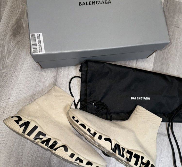 Graffiti Balenciaga Speed LT Sneaker