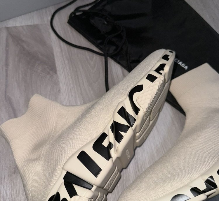 Graffiti Balenciaga Speed LT Sneaker