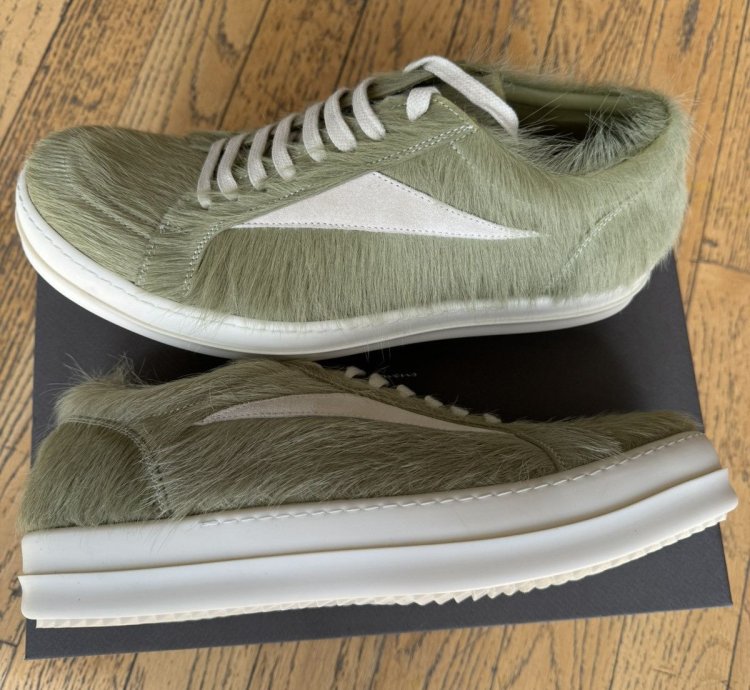 Green Rick Owen Sneaker