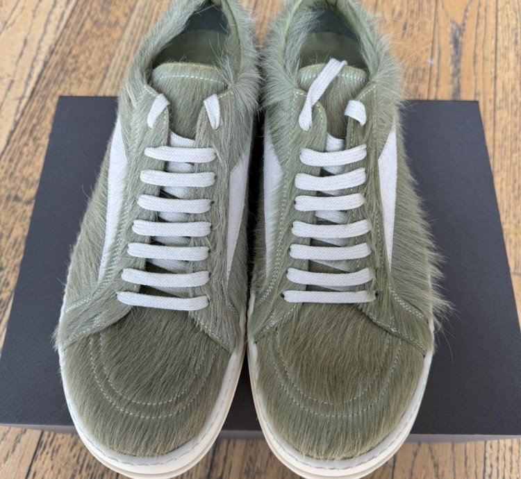 Green Rick Owen Sneaker