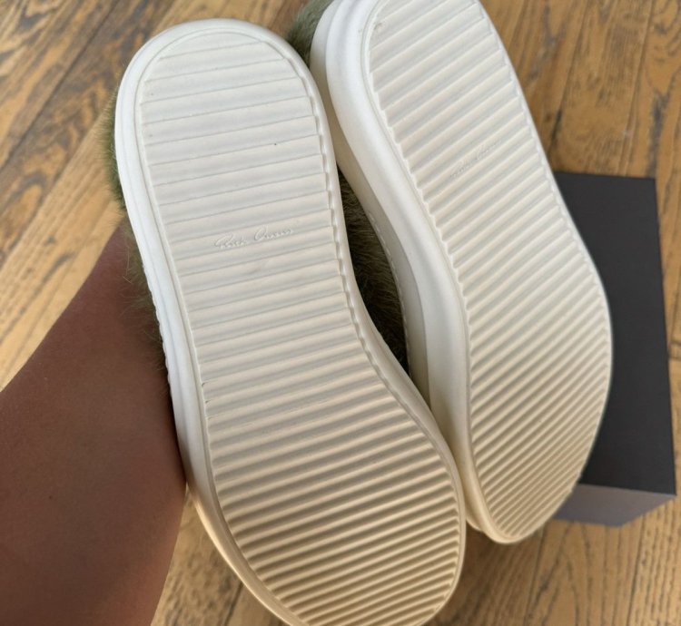 Green Rick Owen Sneaker