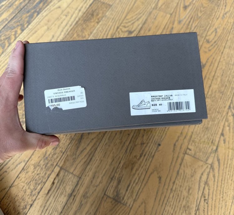 Green Rick Owen Sneaker