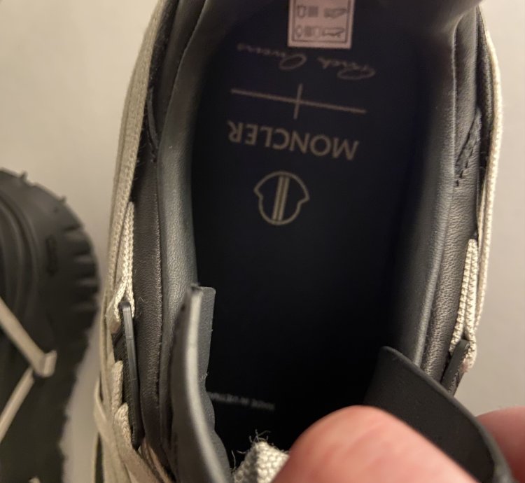 Last Drop -New Rick Owens Moncler Megalace Runner