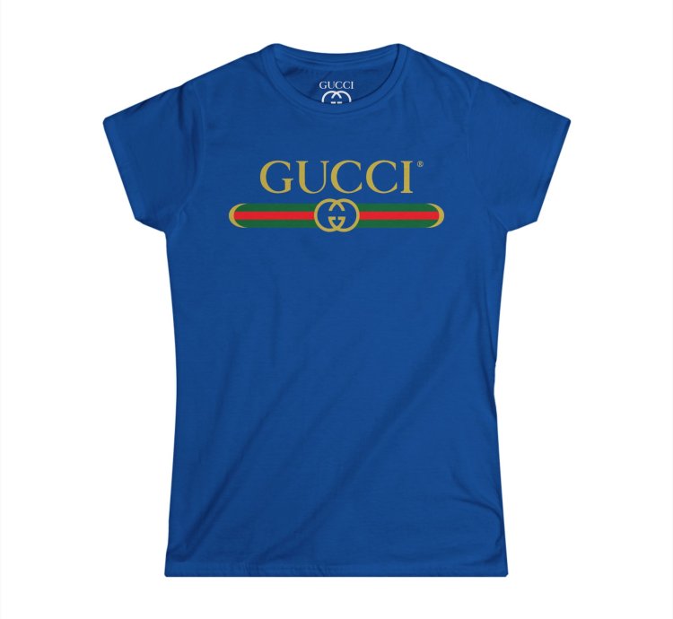 Gucci GG women blue T-shirt - Size USA