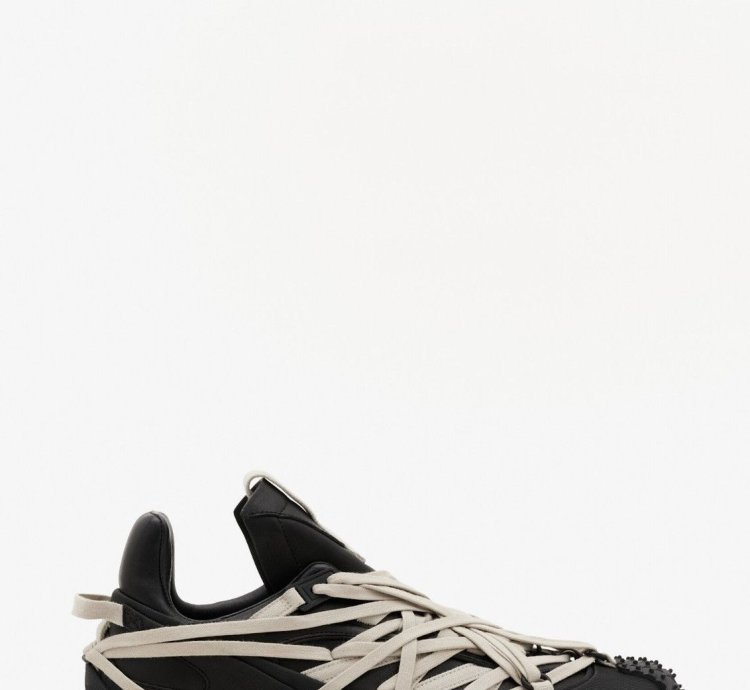 Last Rick Owens Moncler Trailgrip Megalace Runner Sneakers