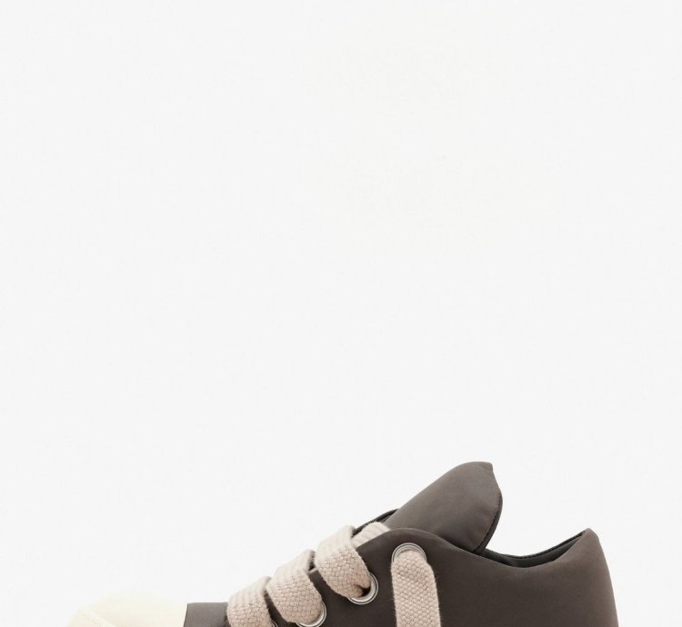 Last Size Rick Owens Jumbo Lace Padded Low Sneakers