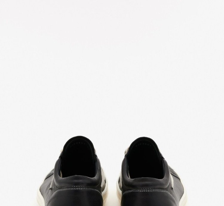 Last Size Rick Owens Vintage Letter Low Sneakers