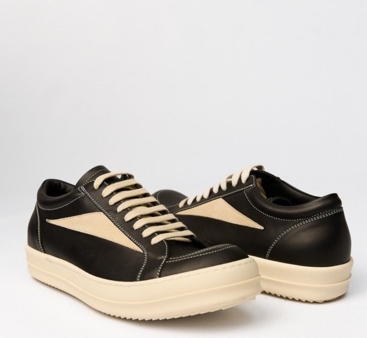 Last Size Rick Owens Vintage Luxor Low Top Sneakers