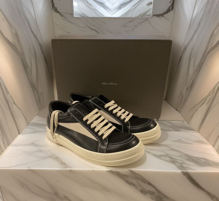 Mainline Leather Rick Owens Vans