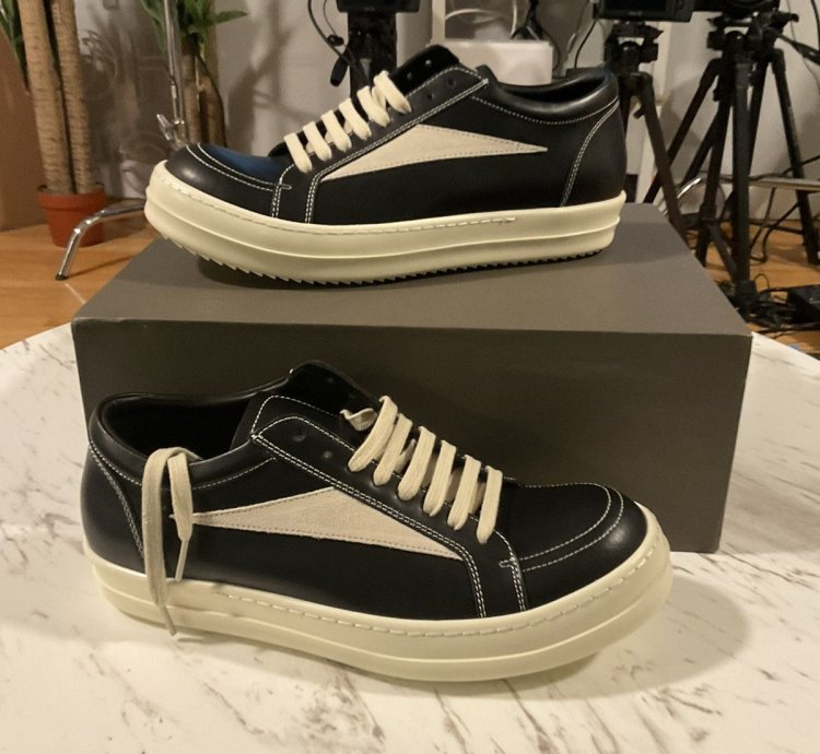 Mainline Leather Rick Owens Vans