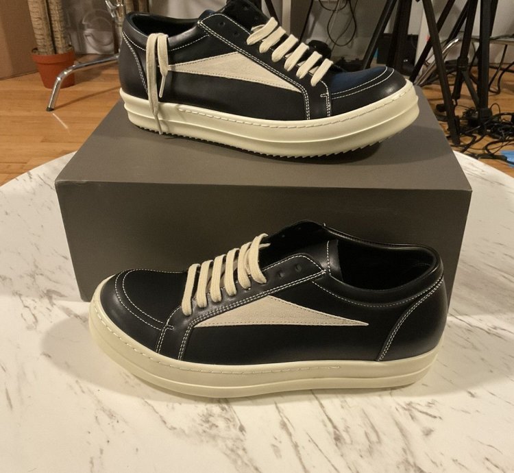 Mainline Leather Rick Owens Vans