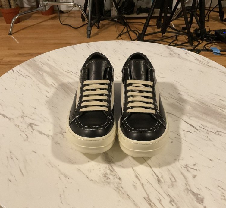 Mainline Leather Rick Owens Vans