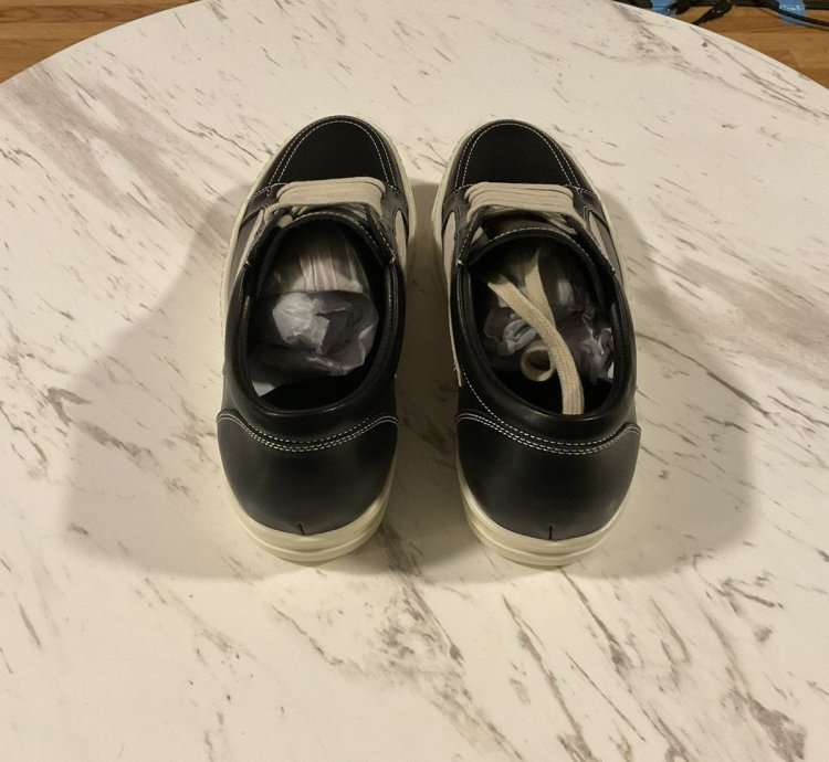 Mainline Leather Rick Owens Vans