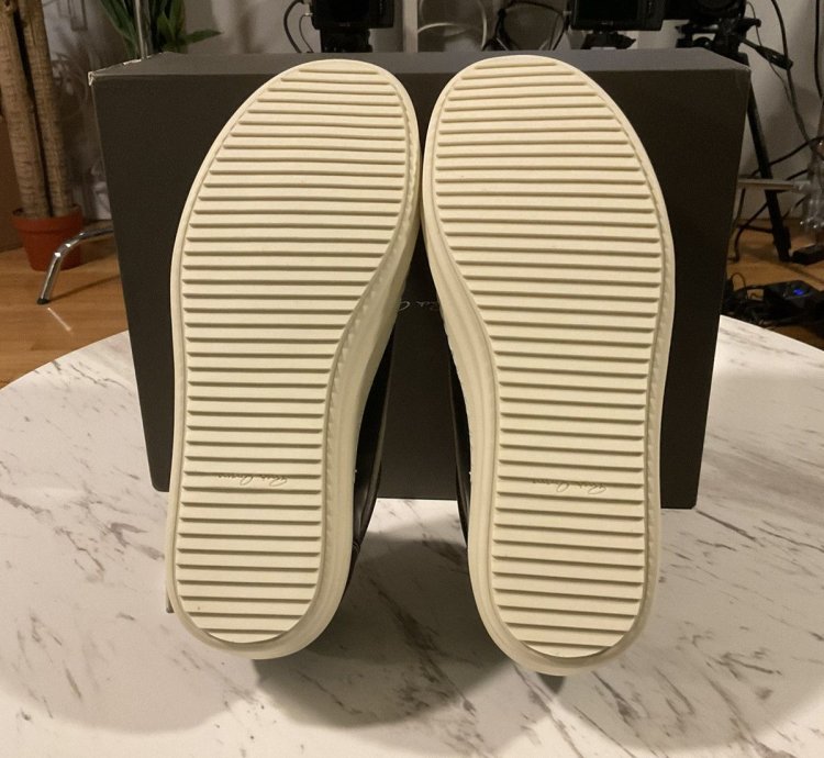 Mainline Leather Rick Owens Vans