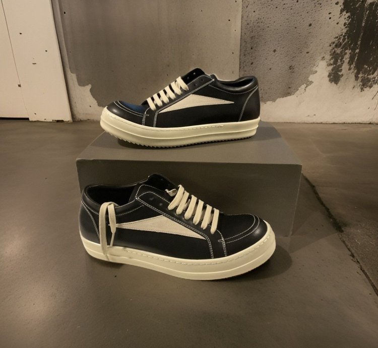 Mainline Leather Rick Owens Vans