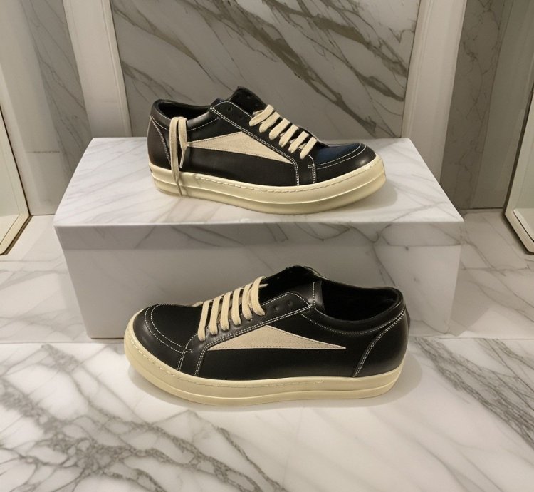 Mainline Leather Rick Owens Vans