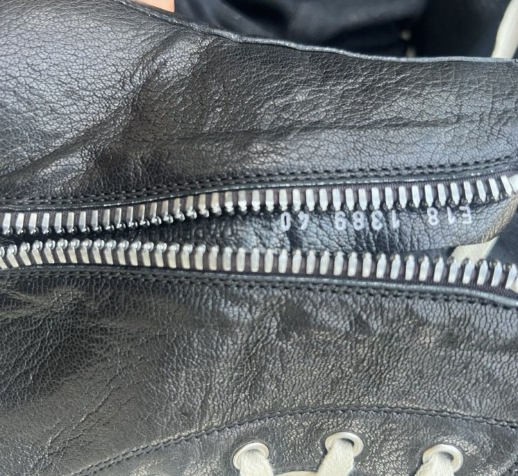 Mainline Ramones Leather High Top