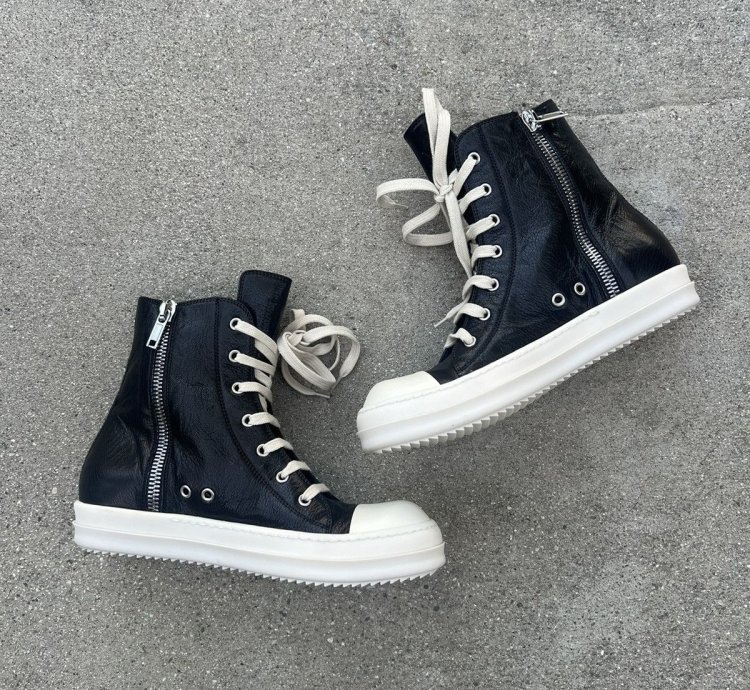 Mainline Ramones Leather High Top