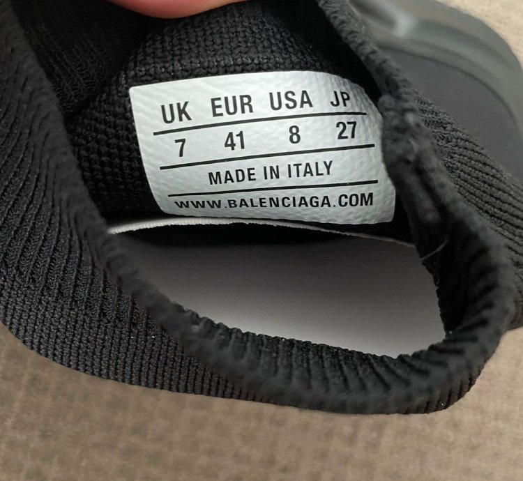 MEN SPEED SNEAKER IN BLACK